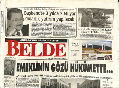Belde Gazetesi 9 Aralık 2005 - Erdoğana Avustralyada Sıcak Karşılama... - Amerikada Yaşayan Türk Kenan Taşkentte , FBIdan Özel Eğitim GZ96754 - 1