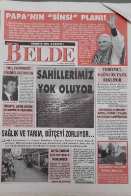 Belde Gazetesi 9 Ekim 2006 -Papanın Gizli Planı GZ14010 - 2