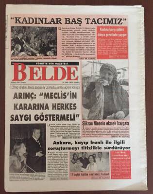 Belde Gazetesi 9 Mart 2007 - Hava Savunma Sistemimiz Güçlendiriliyor GZ10331 - 1