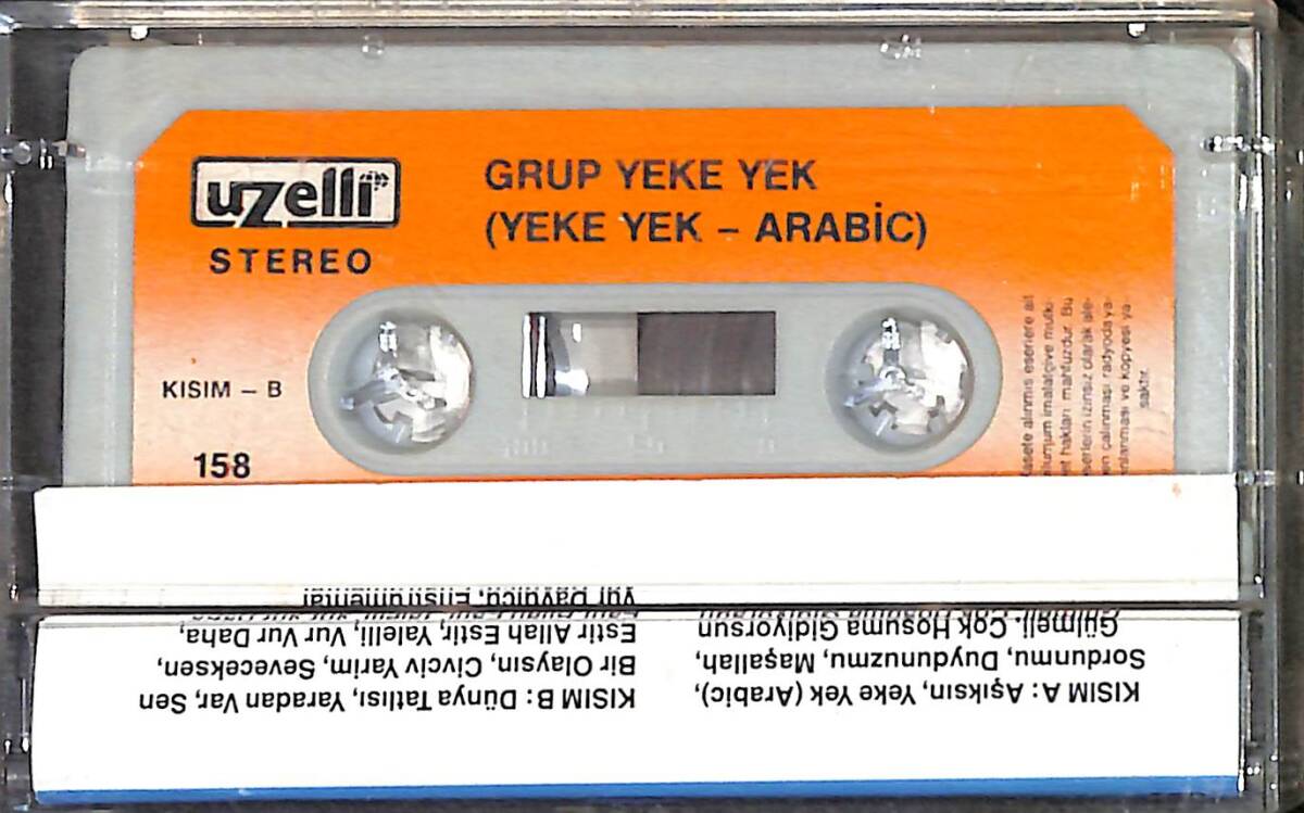 Grup Yeke Yek - Yeke Yek Arabic Kaset (İkinci El) 