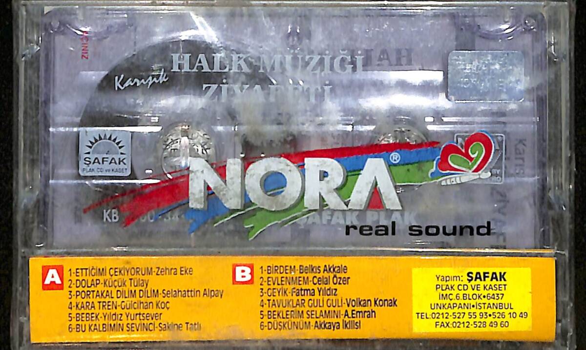 Belkıs Akkale - Karışık Halk Müziği Ziyafeti Kaset (Sıfır Kaset) KST29245 - 2