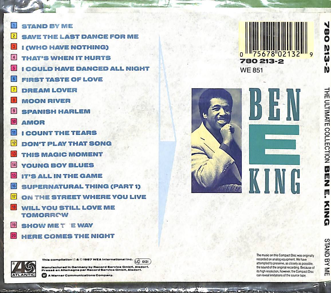Ben E. King – The Ultimate Collection: Stand By Me CD (İkinci El) CD5810 - 2
