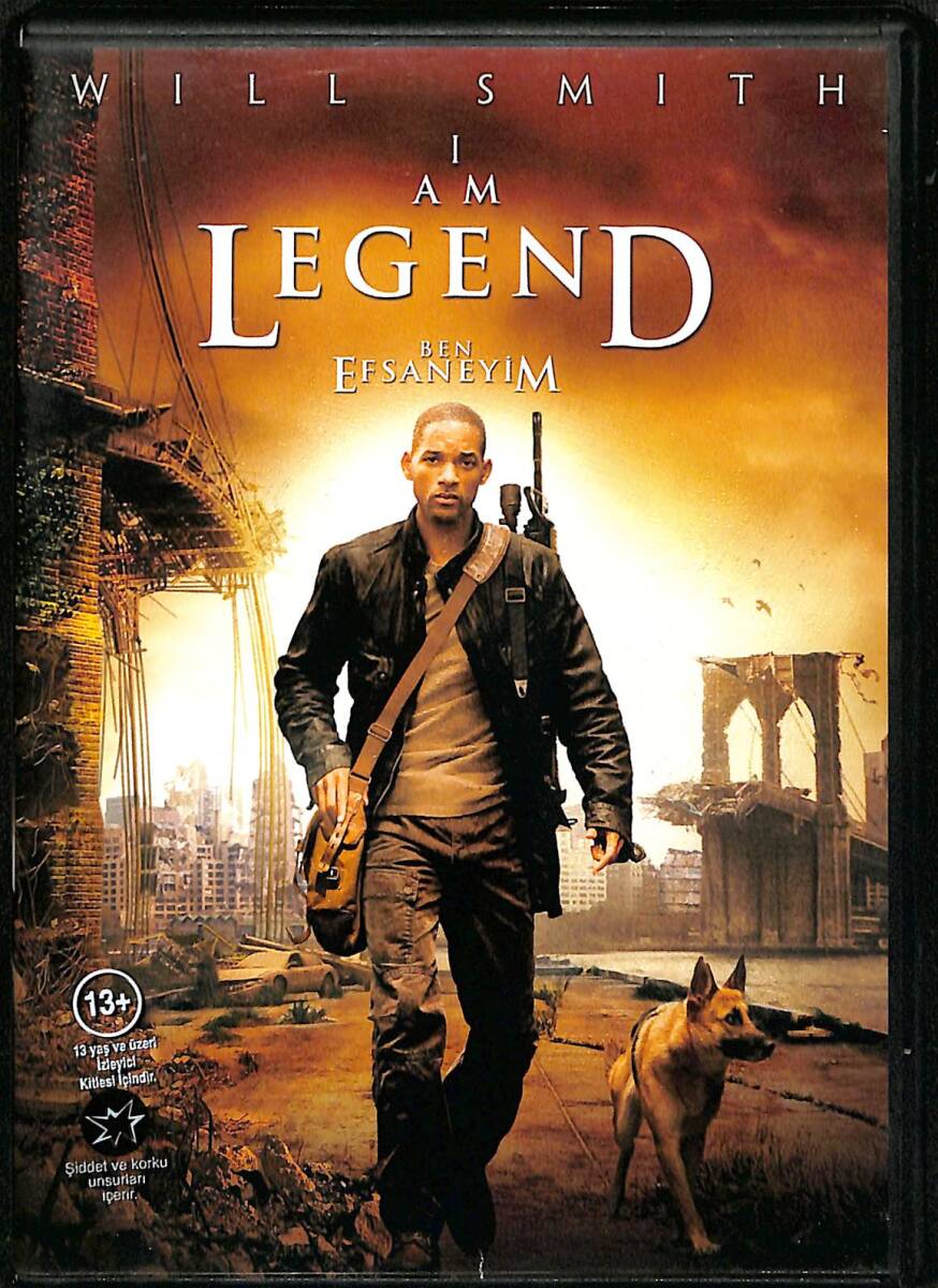 Ben Efsaneyim DVD Film (İkinci El) DVD2468 - 1