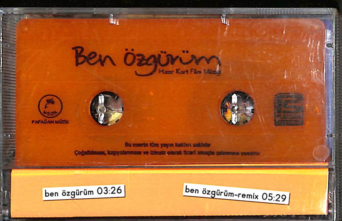 Ben Özgürüm - Hazır Kart Film Müziği Kaset (İkinci El) KST27332 - 2