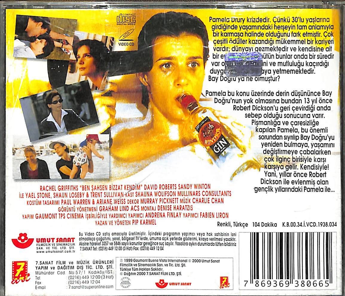 Ben Şahsen Bizzat Kendim – Me Myself I VCD Film VCD27972 - 2