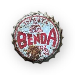 BENDA ( Isparta ) Gazoz Kapağı 1990s CMK1445 - 1