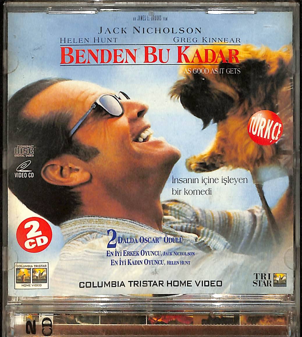Benden Bu Kadar (Jack Nicholson) VCD Film (İkinci El) VCD27523 - 1