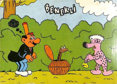 Benekli Animasyon Kartpostal KRT16198 - 1