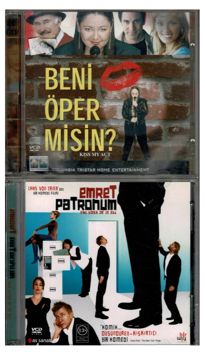Beni Öper Misin? Emret Patronum - 2 Adet VCD Film VCD1321 - 1