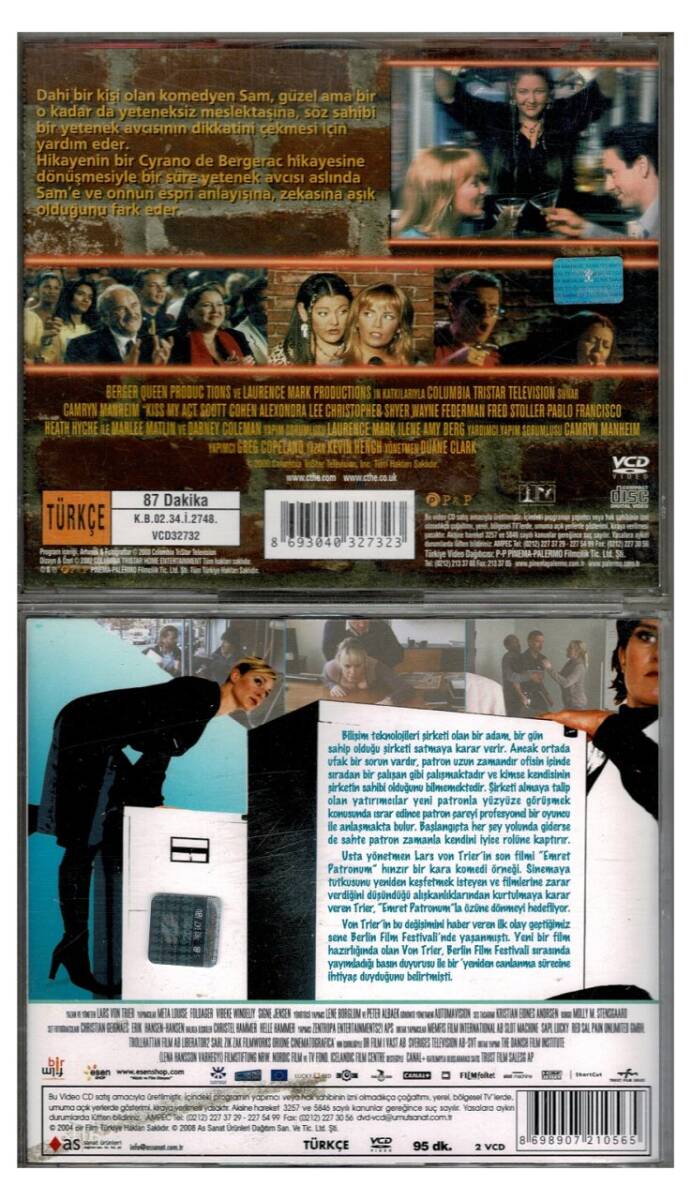 Beni Öper Misin? Emret Patronum - 2 Adet VCD Film VCD1321 - 2