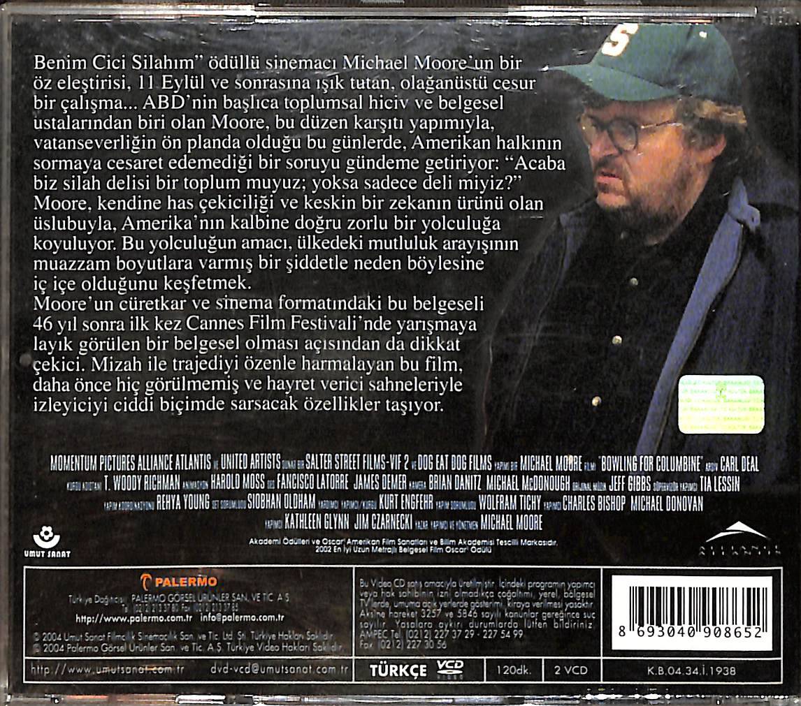 Benim Cici Silahım – Bowling for Columbine (2002) Orijinal VCD Film VCD29078 - 2