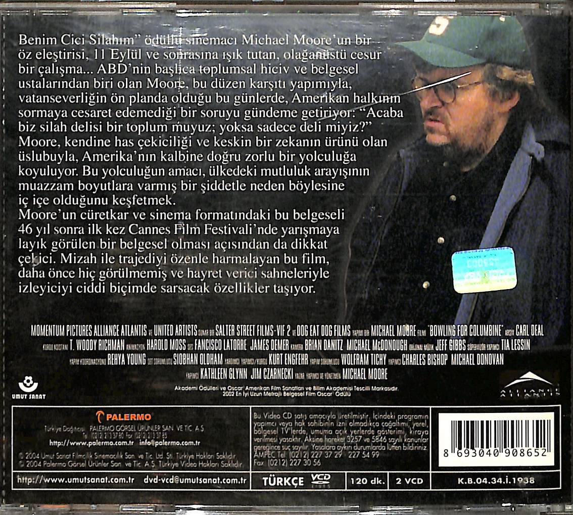 Benim Cici Silahım - Bowling for Columbine (2002) Orjinal VCD Film VCD28580 - 2