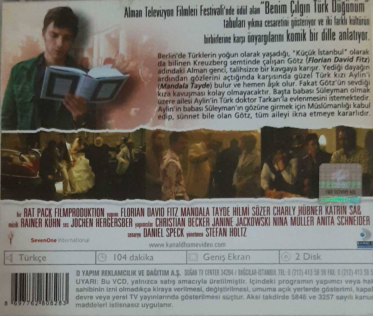 Benim Çılgın Türk Düğünüm VCD Film VCD7063 - 2