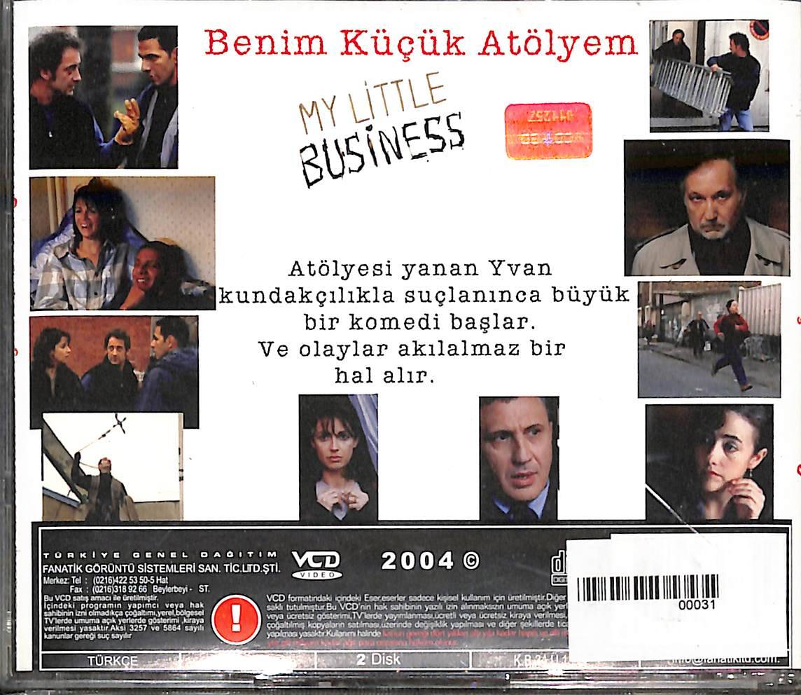 Benim Küçük Atölyem – Ma petite entreprise (1999) Orijinal VCD Film VCD28295 - 2