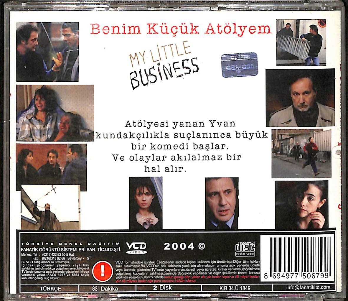 Benim Küçük Atölyem - My Little Business (1999) Orijinal VCD Film VCD28808 - 2