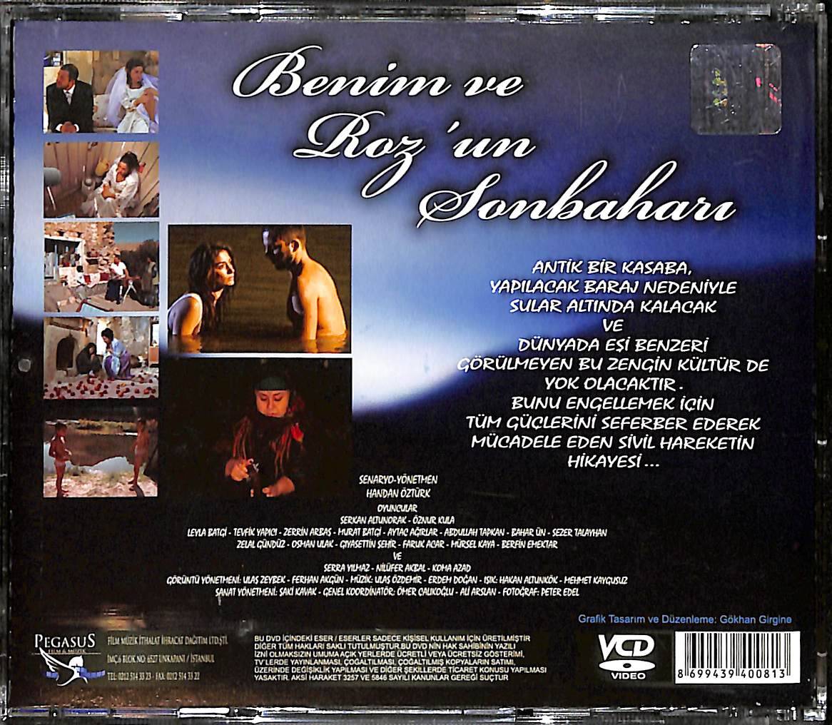 Benim Ve Roz'un Sonbaharı Orijinal VCD Film VCD28731 - 2