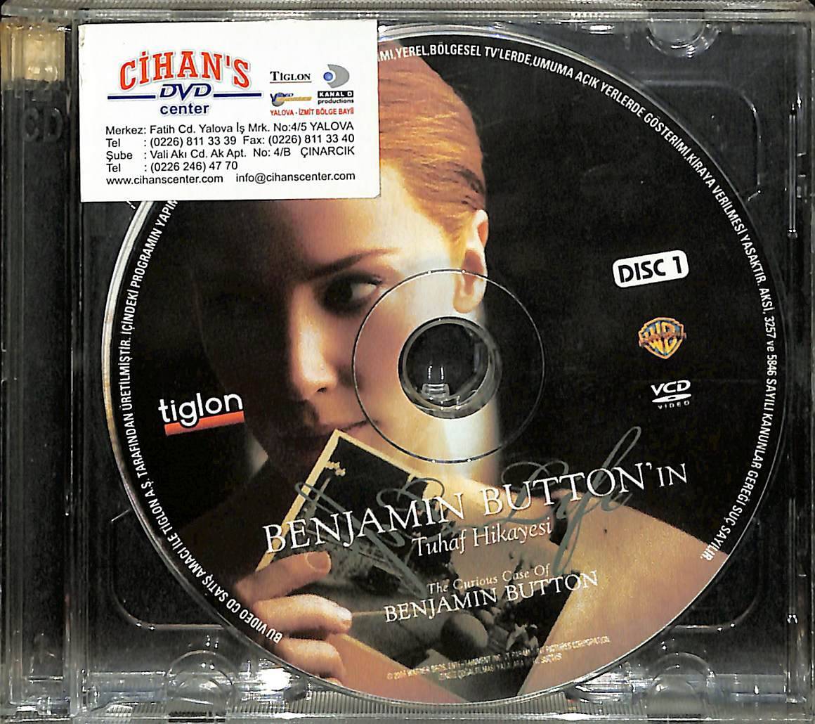 Benjamin Button`un Tuhaf Hikayesi (Brad Pitt) VCD Film VCD14655 - 1