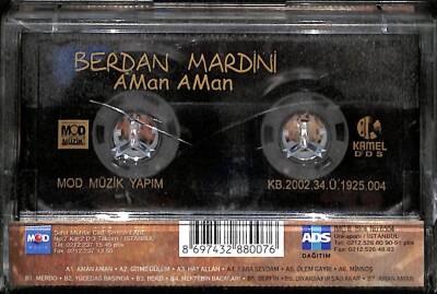 Berdan Mardini - Aman Aman Kaset (İkinci El Kaset) KST17129 - 2