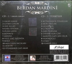 Berdan Mardini – Aman Aman / Türküler CD (Sıfır) CD5627 - 2