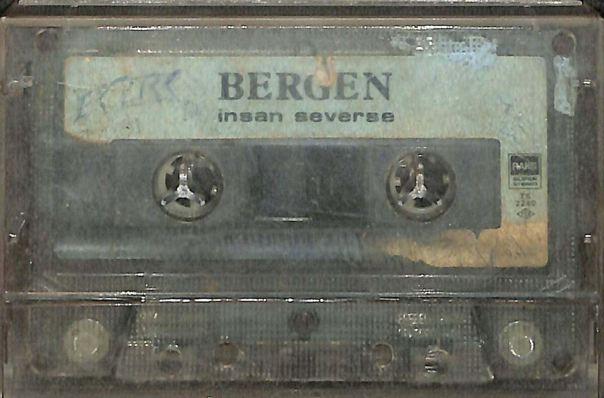 Bergen - İnsan Severse Kaset (İkinci El) KST27937 - 1
