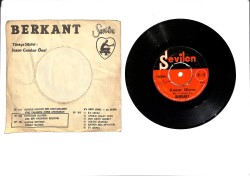 Berkant ‎– Ayrılık Deyince & Kısmet Olursa 45′lik Plak (10/7) PLK27448 - 2