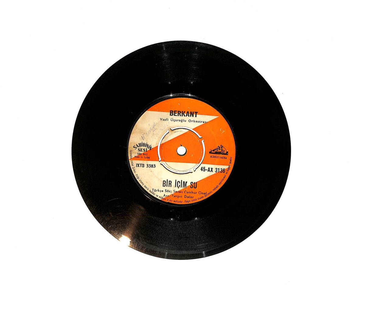 Berkant – Bakkallar Satıyor Karaca Üzüm / Bir İçim Su 45’lik Plak (10/7.5) PLK26981 - 2