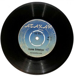 Tombikler - Hasso Evleniyor / Hasso Otelde Plak (10/5.5) PLK25128 - Gökçekoleksiyon