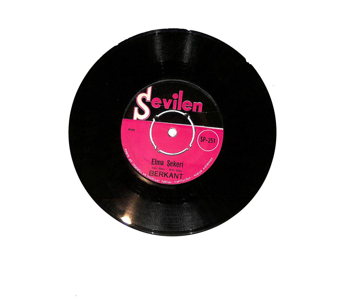 Berkant – Bülbül Yuvası / Elma Şekeri 45’lik Plak (10/8) PLK26980 - 2