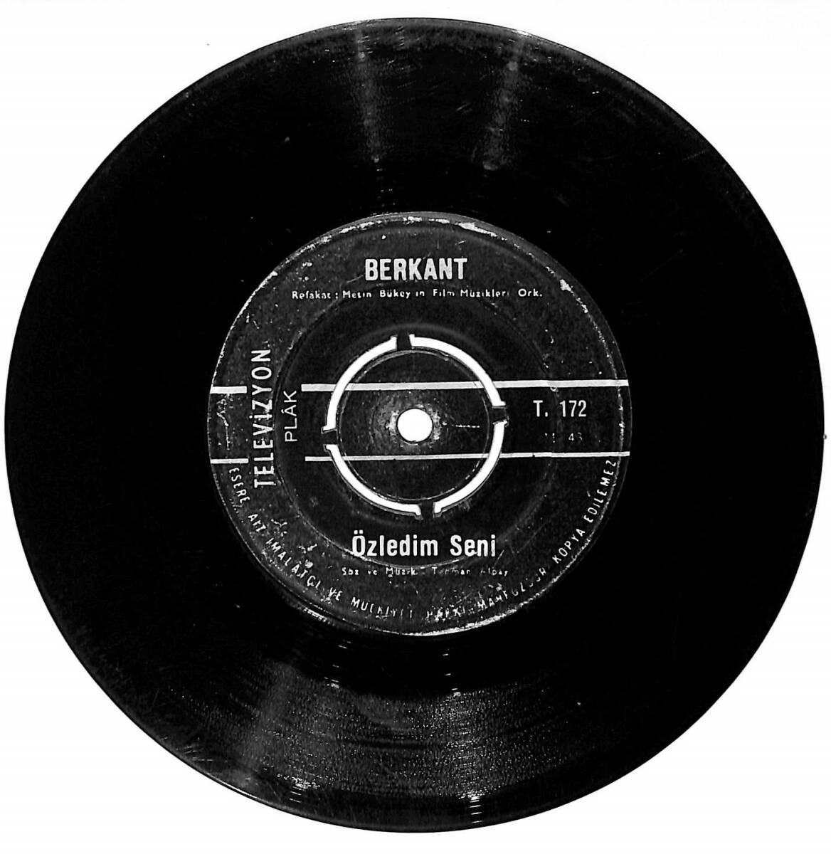 Berkant - Samanyolu / Özledim Seni Plak (10/6) PLK25107 - 2