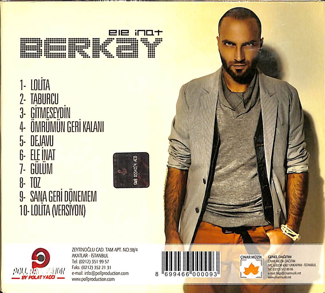 Berkay - Ele İnat CD (İkinci El) CD4866 - 2