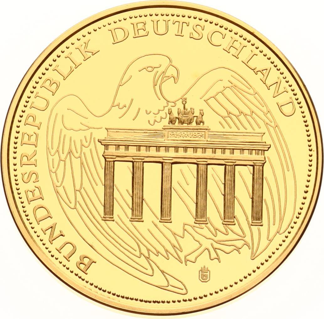 Berlin 2000 Yaz Olimpiyatları Altın Kaplama Madalyon MVM2036 - 2