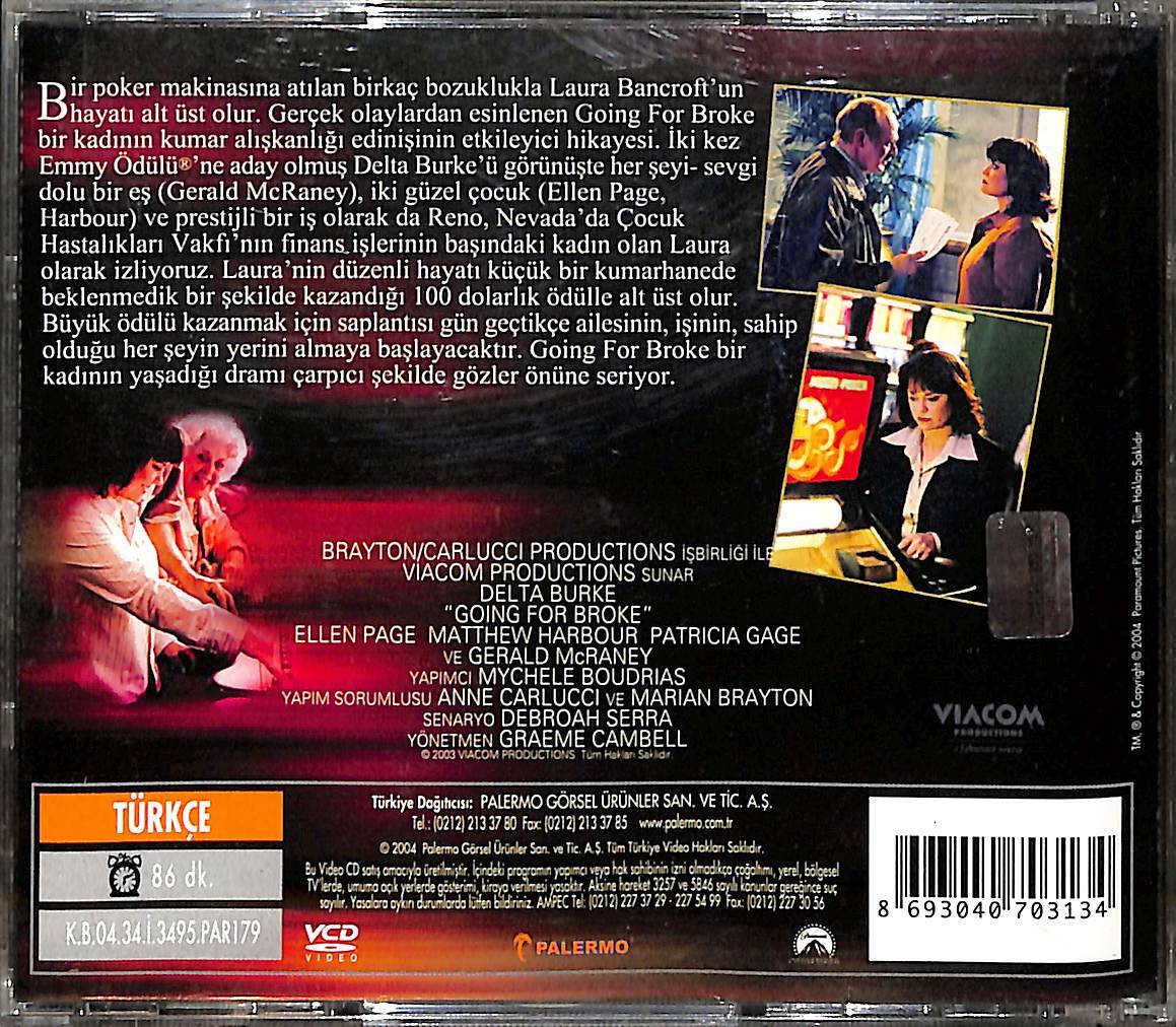 Beş Parasız Kumarbaz – Going For Broke (2003) Orijinal VCD Film VCD28508 - 2