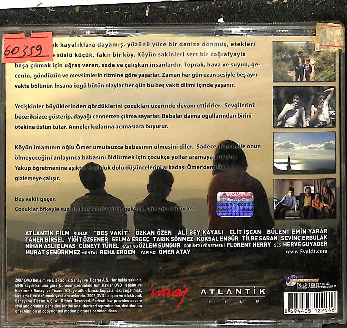 Beş Vakit VCD Film VCD27395 - 2