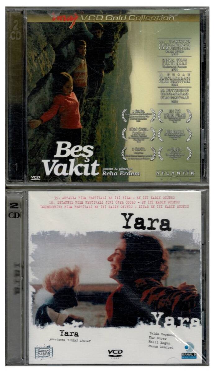 Beş Vakit Yara - 2 Adet VCD Film VCD1221 - 1
