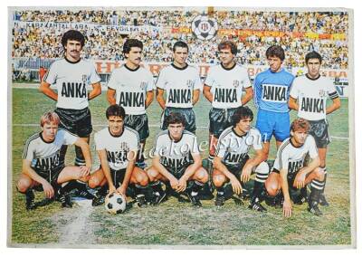 Beşiktaş 1981-82 Kadrosu Dev Boy *70x50cm* KRT7092 - 1