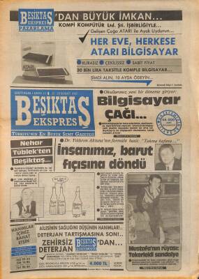 Beşiktaş Ekspres Gazetesi 22-28 Mart 1987 - Kadınlardan Kolaya Teşekkür GZ119201 - 1