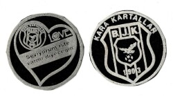 Beşiktaş Eski Arma Taraftar Aksesuarı AKS950 - 2