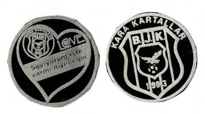 Beşiktaş Eski Arma Taraftar Aksesuarı AKS950 - 1