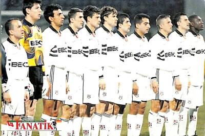 Beşiktaş Futbol Takımı Kartpostal KRT16551 - 1