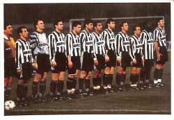 Beşiktaş Futbol Takımı Kartpostal KRT9923 - Gökçekoleksiyon