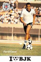 Beşiktaş Futbolcu Ferdinand Kartpostal KRT18943 - Gökçekoleksiyon