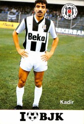 Beşiktaş Futbolcu Kadir Kartpostal KRT18946 - Gökçekoleksiyon
