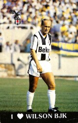 Beşiktaş Futbolcu Wilson Kartpostal KRT18944 - Gökçekoleksiyon