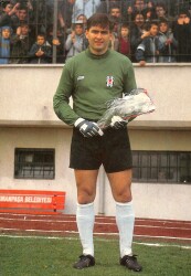 Beşiktaş Kaleci Zalad Kartpostal (Orta Boy) KRT19936 - Gökçekoleksiyon