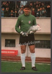 Beşiktaş Kalecisi Zalad Orta Boy Kartpostal KRT4891 - Gökçekoleksiyon