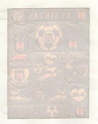 Siyah - Beyaz Karakartal – 1980’ler Dönemi Orijinal Vintage Sticker / Çıkartma STKR7 - 2