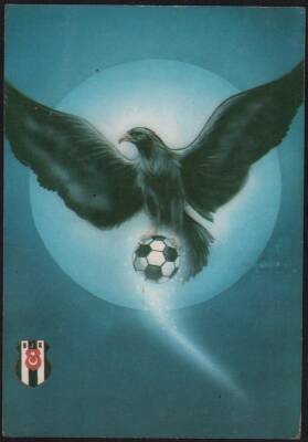 Beşiktaş Karakartal Kartpostal KRT4375 - 1