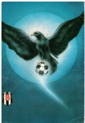 Beşiktaş Karikatür Karakartal (Ortaboy) Kartpostal KRT5293 - Gökçekoleksiyon