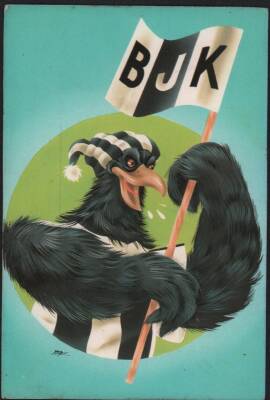 Beşiktaş Karikatür Kartpostal KRT4629 - 1