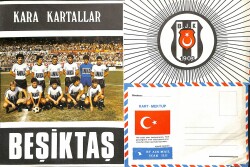 Beşiktaş Mektup Kâğıdı KRT19377 - Gökçekoleksiyon